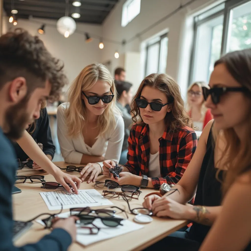 Taller de estilo personal con gafas de sol